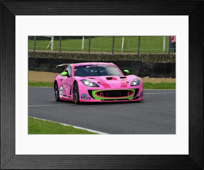 Framed Print : CM35 5281 Peter Reynolds, Daniel Quintero, Ginetta G55 Framed Print : CM35 5281 Peter Reynolds, Daniel Quintero, Ginetta G55