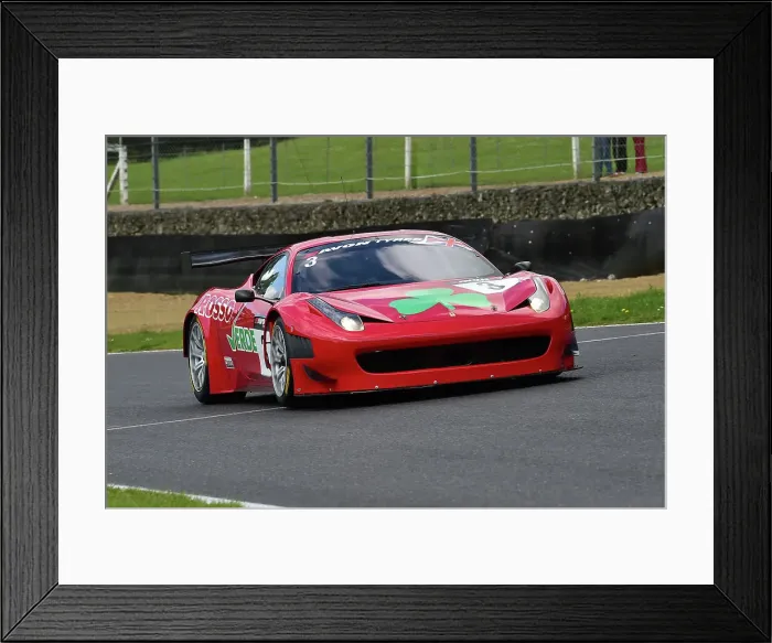 Framed Print : CM35 5290 Jason Wright, Ferrari 458 GT3 Framed Print : CM35 5290 Jason Wright, Ferrari 458 GT3