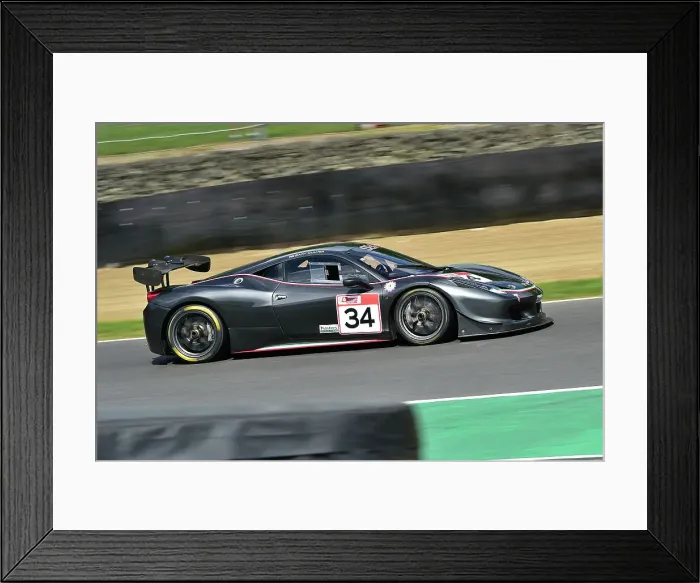 Framed Print : CM35 5321 Gary Culver, Ferrari 458 Challenge Framed Print : CM35 5321 Gary Culver, Ferrari 458 Challenge