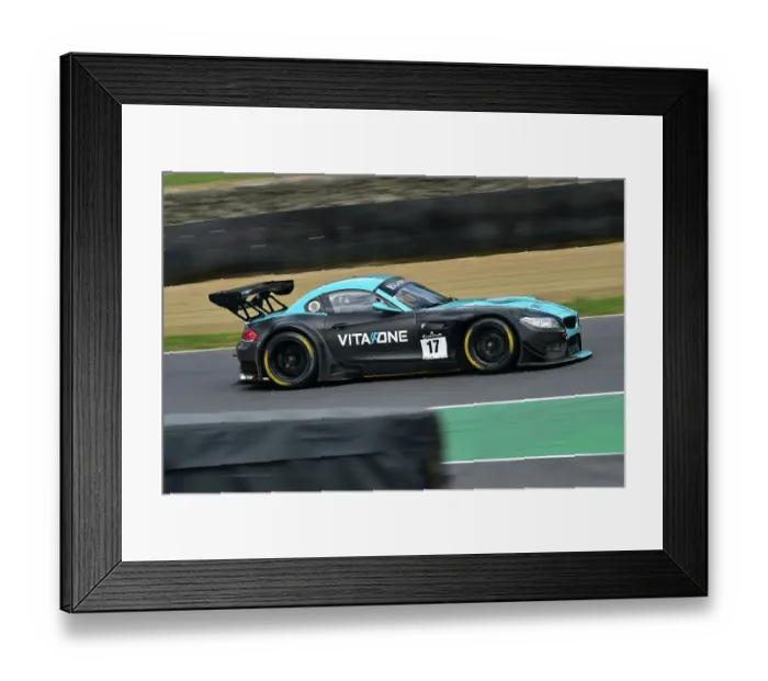 Framed Print : CM35 5356 Richard Meins, BMW Z4 GT3 Framed Print : CM35 5356 Richard Meins, BMW Z4 GT3