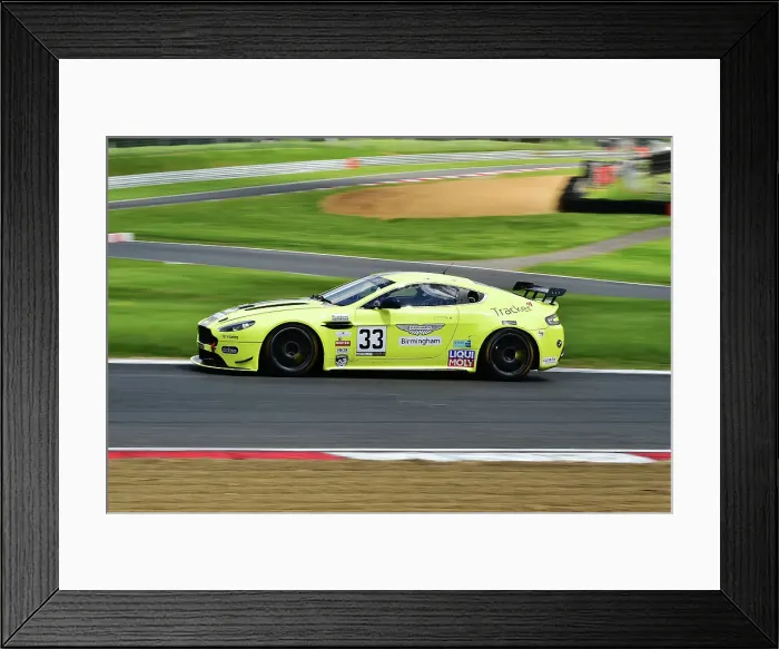 Framed Print : CM35 5506 Dale Albutt, Aston Martin GT4 Framed Print : CM35 5506 Dale Albutt, Aston Martin GT4