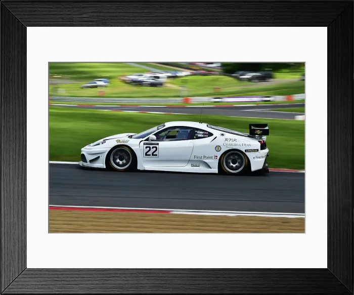 Framed Print : CM35 5519 Vance Kearney, Ferrari 430 GT3 Framed Print : CM35 5519 Vance Kearney, Ferrari 430 GT3