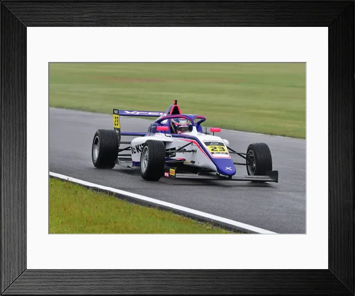 Framed Print : CJ13 9662 Zack Scoular, Xcel Motorsport Framed Print : CJ13 9662 Zack Scoular, Xcel Motorsport