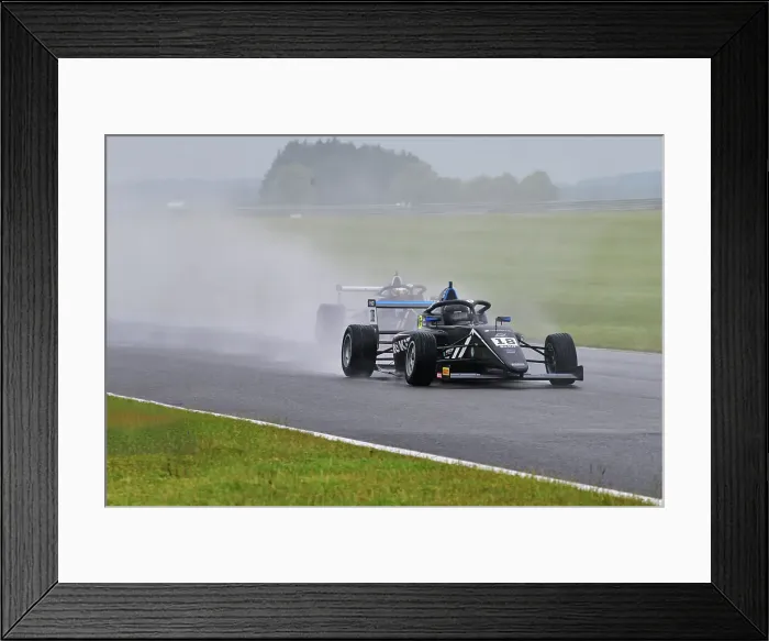Framed Print : CJ13 9692 James Higgins, Rodin Motorsport Framed Print : CJ13 9692 James Higgins, Rodin Motorsport