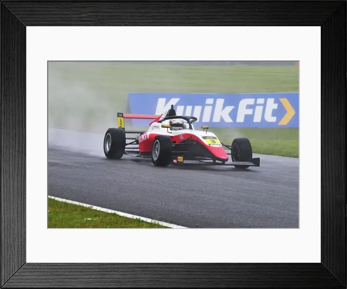 Framed Print : CJ13 9701 Nina Gademan, Fortec Motorsport Framed Print : CJ13 9701 Nina Gademan, Fortec Motorsport