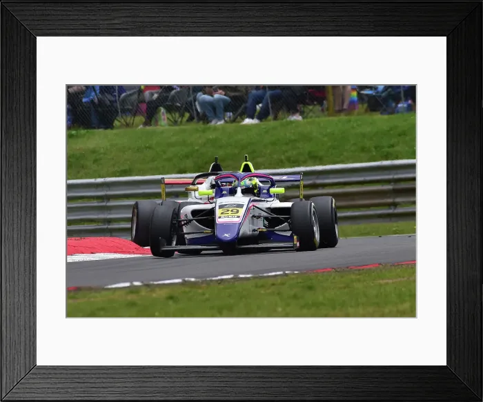 Framed Print : CM35 6326 August Raber, Xcel Motorsport Framed Print : CM35 6326 August Raber, Xcel Motorsport