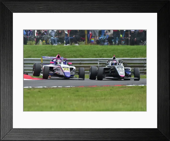 Framed Print : CM35 6332 Ella Lloyd, JHR Developments, Zack Scoular, Xcel Motorsport Framed Print : CM35 6332 Ella Lloyd, JHR Developments, Zack Scoular, Xcel Motorsport