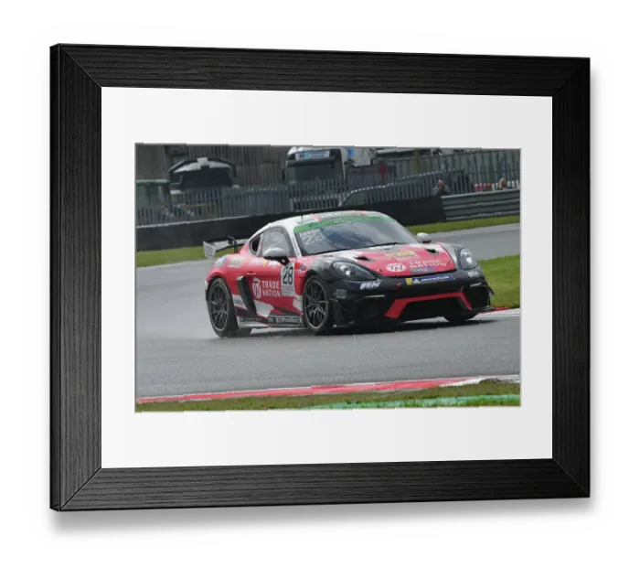 Framed Print : CJ13 9753 George Jaxon, Q Mix Concrete with JWB Motorsport, Porsche 718 Cayman GT4 RS Clubsport Framed Print : CJ13 9753 George Jaxon, Q Mix Concrete with JWB Motorsport, Porsche 718 Cayman GT4 RS Clubsport
