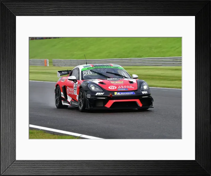 Framed Print : CJ13 9762 George Jaxon, Q Mix Concrete with JWB Motorsport, Porsche 718 Cayman GT4 RS Clubsport Framed Print : CJ13 9762 George Jaxon, Q Mix Concrete with JWB Motorsport, Porsche 718 Cayman GT4 RS Clubsport