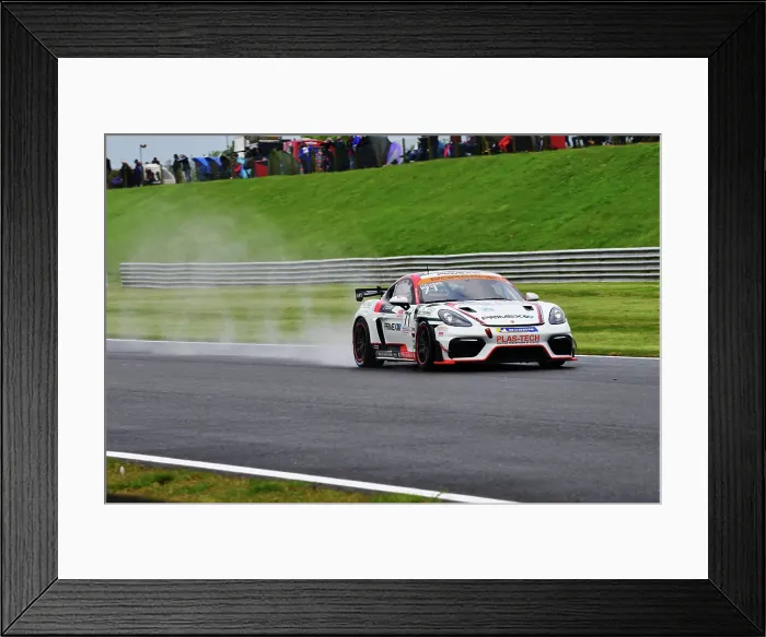 Framed Print : CJ13 9817 Max Coates, Team Omologato with Graves Motorsport, Porsche 718 Cayman GT4 RS Clubsport Framed Print : CJ13 9817 Max Coates, Team Omologato with Graves Motorsport, Porsche 718 Cayman GT4 RS Clubsport