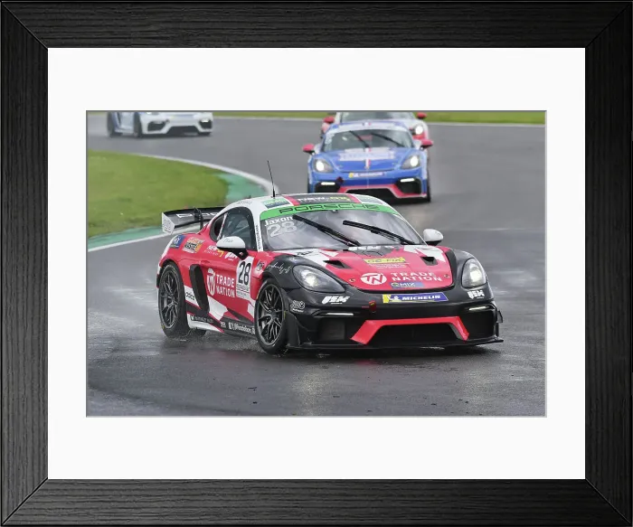 Framed Print : CM35 6620 George Jaxon, Q Mix Concrete with JWB Motorsport, Porsche 718 Cayman GT4 RS Clubsport Framed Print : CM35 6620 George Jaxon, Q Mix Concrete with JWB Motorsport, Porsche 718 Cayman GT4 RS Clubsport