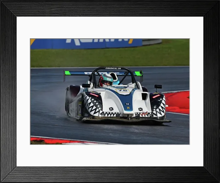 Framed Print : CJ13 9864 Ashley Gaunt, North Motorsport Framed Print : CJ13 9864 Ashley Gaunt, North Motorsport