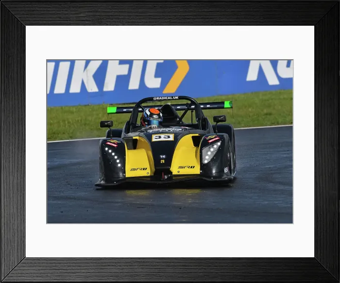 Framed Print : CJ13 9873 Ryan Lindsay, Radical SR1 Framed Print : CJ13 9873 Ryan Lindsay, Radical SR1