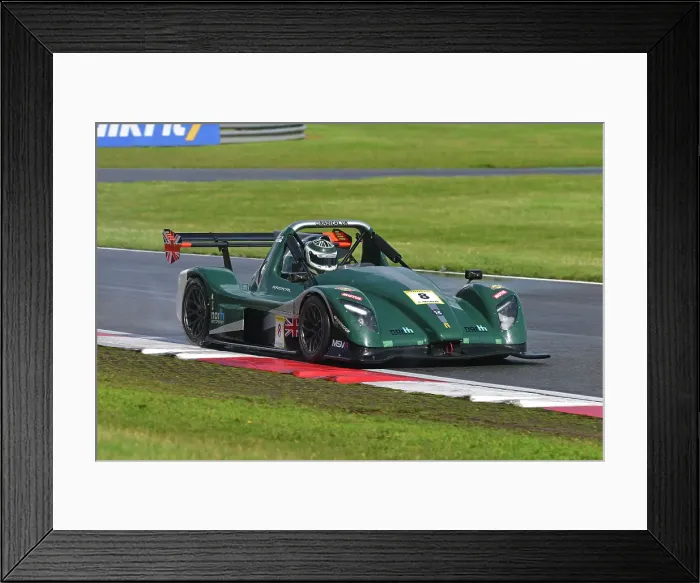 Framed Print : CJ13 9884 Adrian Hallmark, North Motorsport Framed Print : CJ13 9884 Adrian Hallmark, North Motorsport