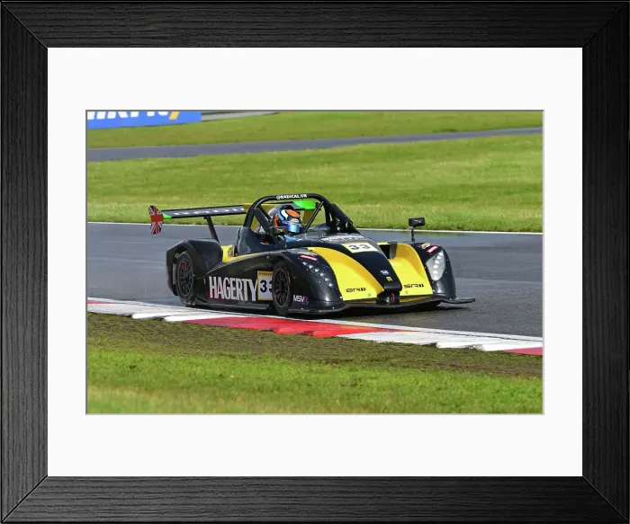 Framed Print : CJ13 9890 Ryan Lindsay, Radical SR1 Framed Print : CJ13 9890 Ryan Lindsay, Radical SR1