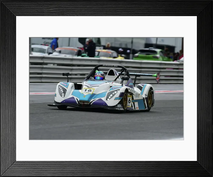 Framed Print : CM35 5831 Sam Shaw, DW Racing Framed Print : CM35 5831 Sam Shaw, DW Racing