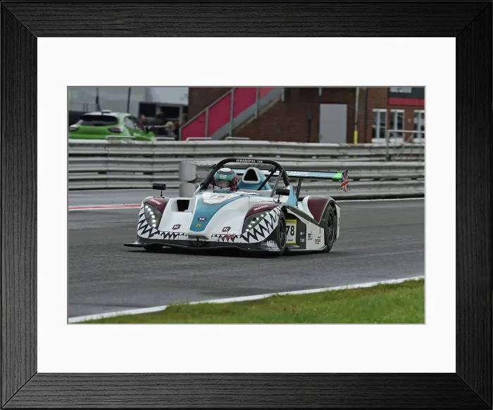 Framed Print : CM35 5851 Ashley Gaunt, North Motorsport