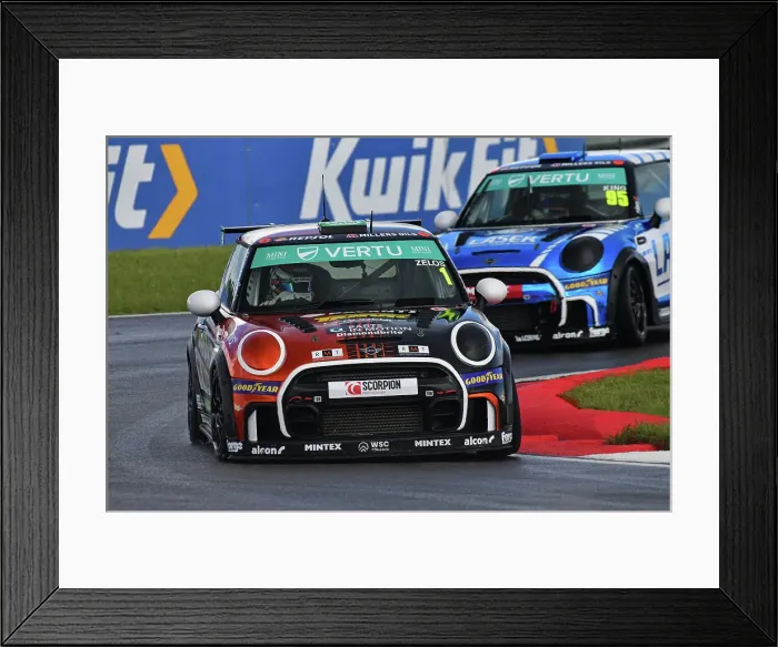 Framed Print : CJ13 9897 Dan Zelos, Excelr8 Motorsport Framed Print : CJ13 9897 Dan Zelos, Excelr8 Motorsport