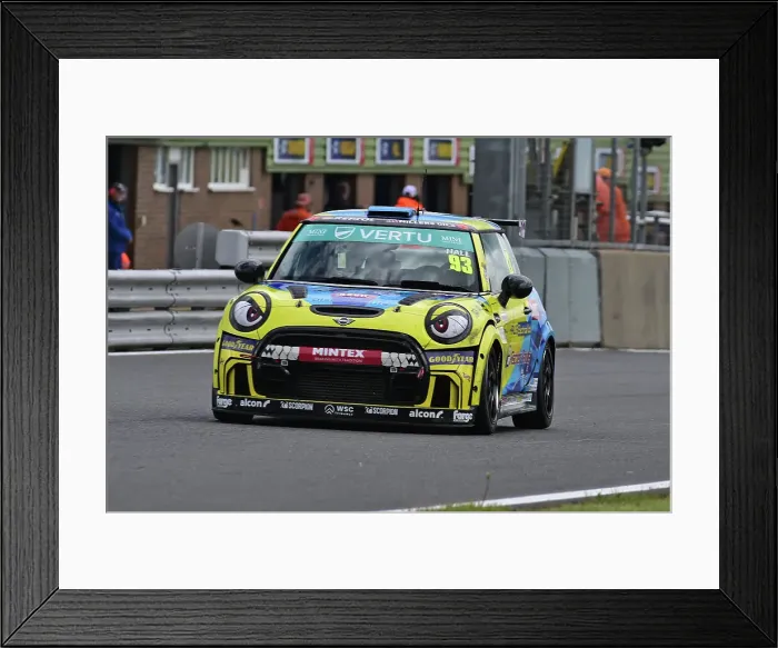 Framed Print : CM35 6197 Maximus Hall, EXCELR8 Motorsport
