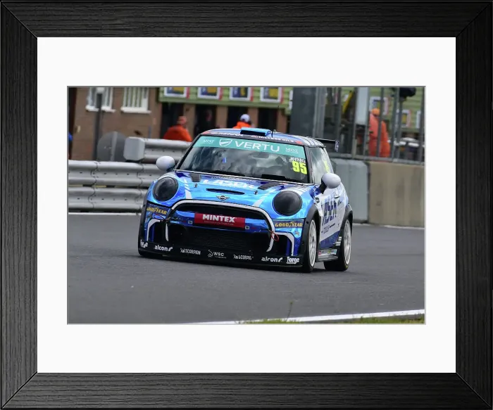 Framed Print : CM35 6198 Nelson King, Laser Tools Racing Framed Print : CM35 6198 Nelson King, Laser Tools Racing