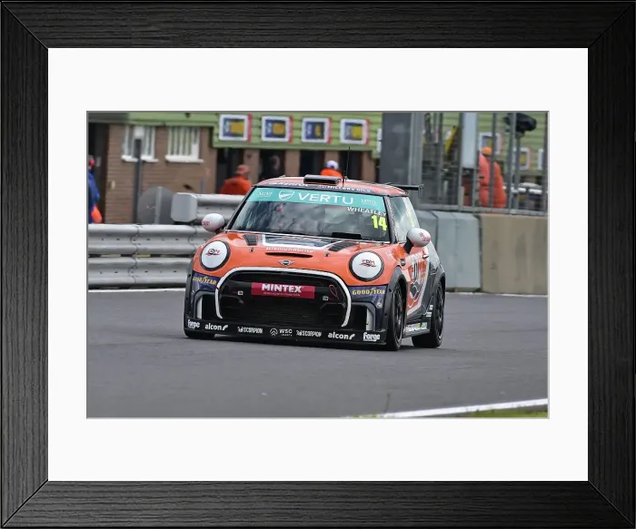 Framed Print : CM35 6203 Dominic Wheatley, MINI JCW, EXCELR8 Motorsport Framed Print : CM35 6203 Dominic Wheatley, MINI JCW, EXCELR8 Motorsport