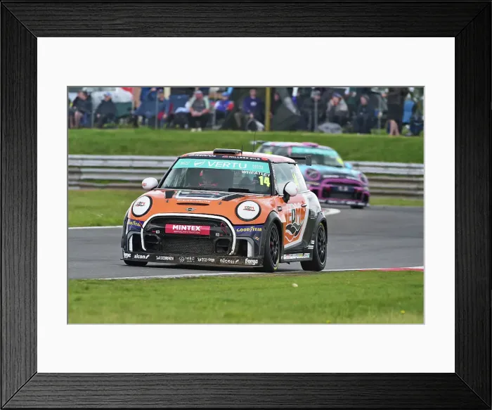 Framed Print : CM35 6227 Dominic Wheatley, MINI JCW, EXCELR8 Motorsport Framed Print : CM35 6227 Dominic Wheatley, MINI JCW, EXCELR8 Motorsport