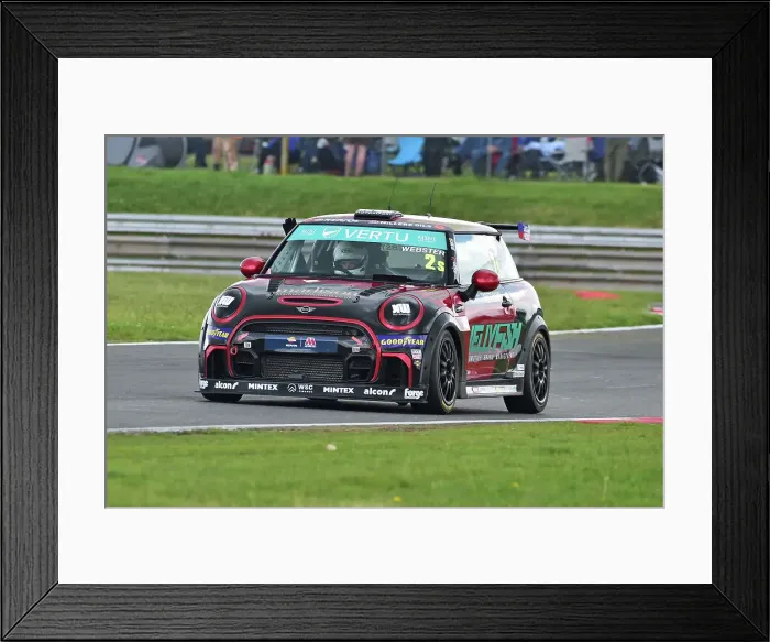 Framed Print : CM35 6255 Albert Webster, MINI JCW Sport, JRW Motorsport Framed Print : CM35 6255 Albert Webster, MINI JCW Sport, JRW Motorsport