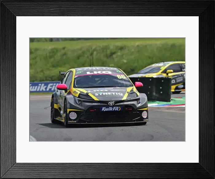 Framed Print : CM34 6930 Josh Cook, Toyota Corolla GR Sport, LKQ Euro Car Parts with SYNETIQ Framed Print : CM34 6930 Josh Cook, Toyota Corolla GR Sport, LKQ Euro Car Parts with SYNETIQ