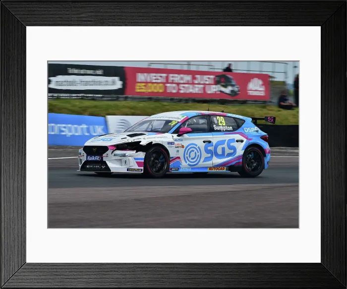 Framed Print : CM34 7060 Scott Sumpton, Cupra Leon, Restart Racing Framed Print : CM34 7060 Scott Sumpton, Cupra Leon, Restart Racing