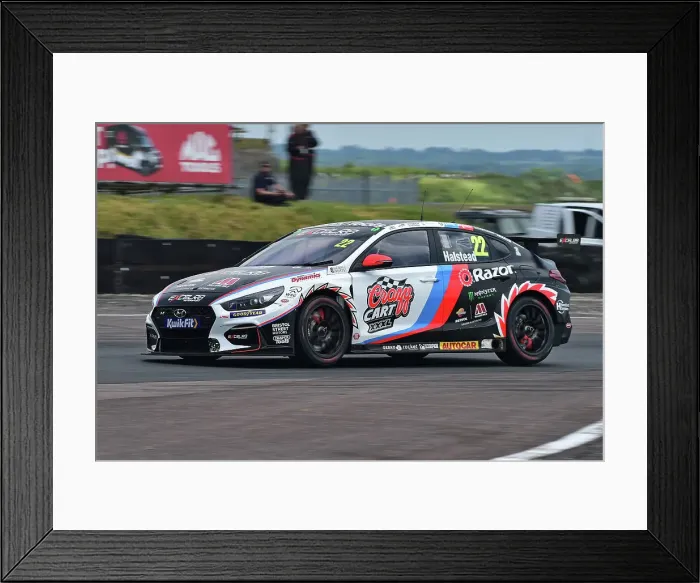 Framed Print : CM34 7063 Nick Halstead, Hyundai i30N, Team Bristol Street Motors Framed Print : CM34 7063 Nick Halstead, Hyundai i30N, Team Bristol Street Motors