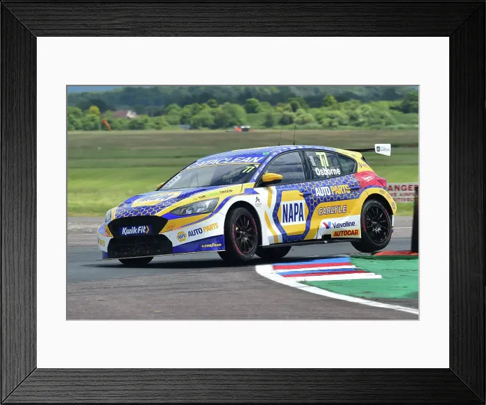 Framed Print : CM34 7150 Sam Osborne, Ford Focus ST, NAPA Racing UK Framed Print : CM34 7150 Sam Osborne, Ford Focus ST, NAPA Racing UK