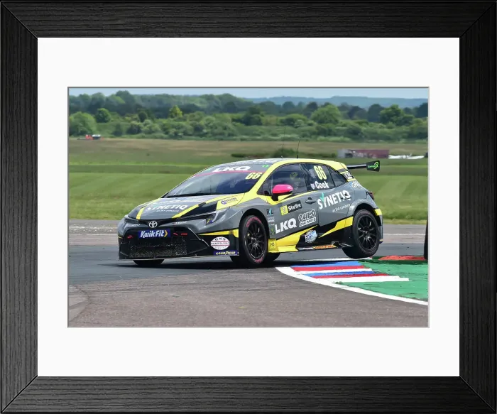Framed Print : CM34 7183 Josh Cook, Toyota Corolla GR Sport, LKQ Euro Car Parts with SYNETIQ Framed Print : CM34 7183 Josh Cook, Toyota Corolla GR Sport, LKQ Euro Car Parts with SYNETIQ