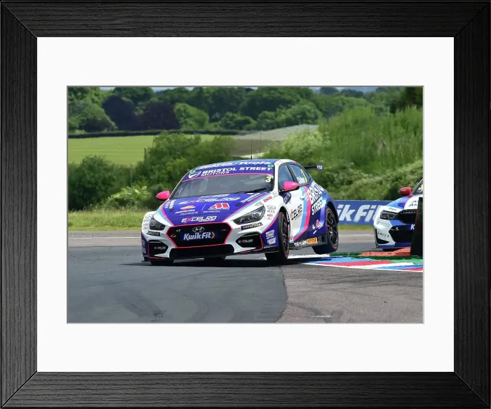 Framed Print : CM34 7359 Tom Chilton, Hyundai i30N, Team Bristol Street Motors Framed Print : CM34 7359 Tom Chilton, Hyundai i30N, Team Bristol Street Motors
