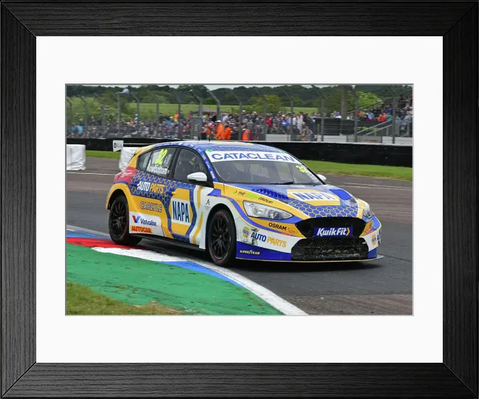 Framed Print : CJ14 0363 Daniel Rowbottom, Ford Focus ST, NAPA Racing UK Framed Print : CJ14 0363 Daniel Rowbottom, Ford Focus ST, NAPA Racing UK