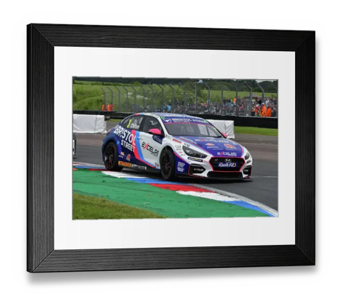 Framed Print : CJ14 0376 Tom Chilton, Hyundai i30N, Team Bristol Street Motors Framed Print : CJ14 0376 Tom Chilton, Hyundai i30N, Team Bristol Street Motors