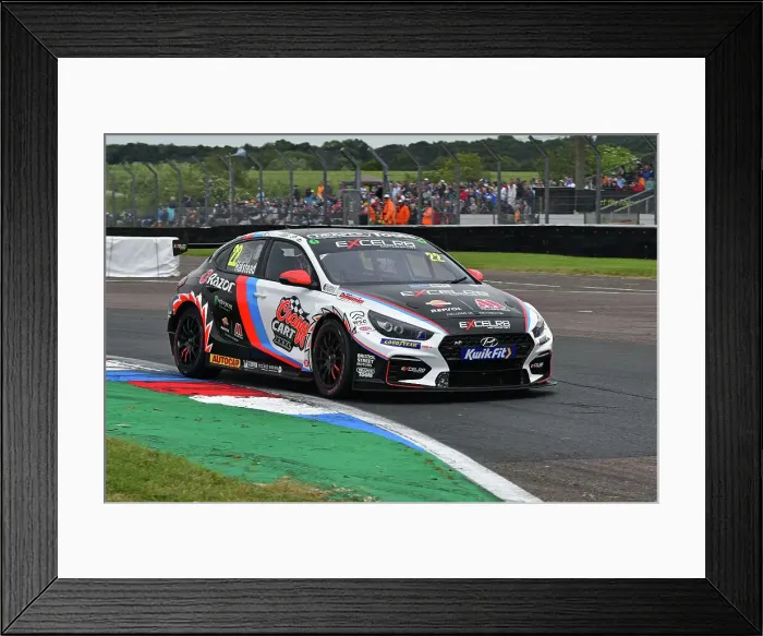 Framed Print : CJ14 0395 Nick Halstead, Hyundai i30N, Team Bristol Street Motors Framed Print : CJ14 0395 Nick Halstead, Hyundai i30N, Team Bristol Street Motors