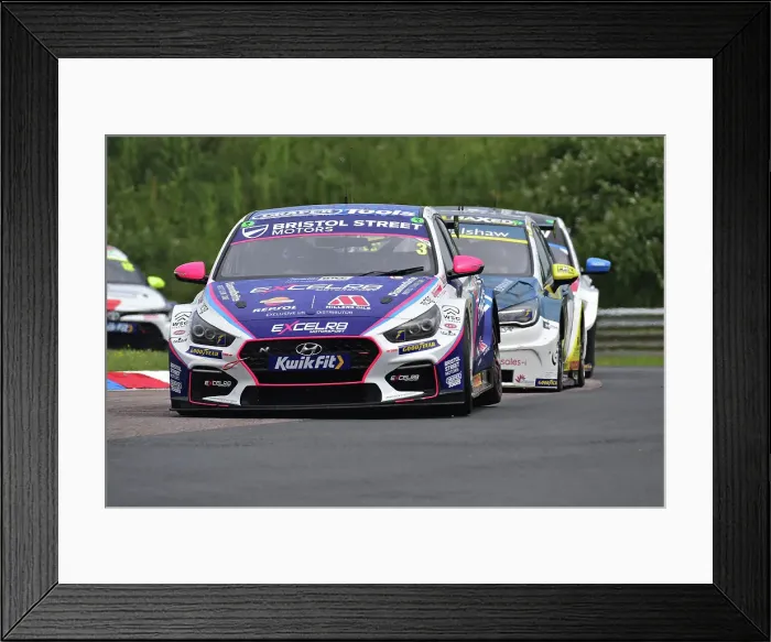 Framed Print : CM34 7695 Tom Chilton, Hyundai i30N, Team Bristol Street Motors Framed Print : CM34 7695 Tom Chilton, Hyundai i30N, Team Bristol Street Motors