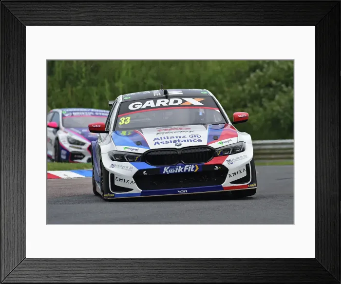 Framed Print : CM34 7734 Adam Morgan, BMW 330e M Sport, Team BMW Framed Print : CM34 7734 Adam Morgan, BMW 330e M Sport, Team BMW