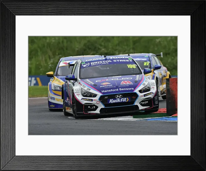 Framed Print : CM34 7751 Tom Ingram, Hyundai i30N, Team Bristol Street Motors Framed Print : CM34 7751 Tom Ingram, Hyundai i30N, Team Bristol Street Motors