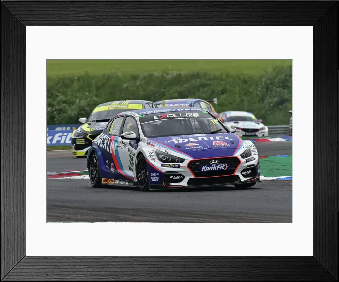 Framed Print : CM34 7761 Ronan Pearson, Hyundai i30N, Team Bristol Street Motors Framed Print : CM34 7761 Ronan Pearson, Hyundai i30N, Team Bristol Street Motors