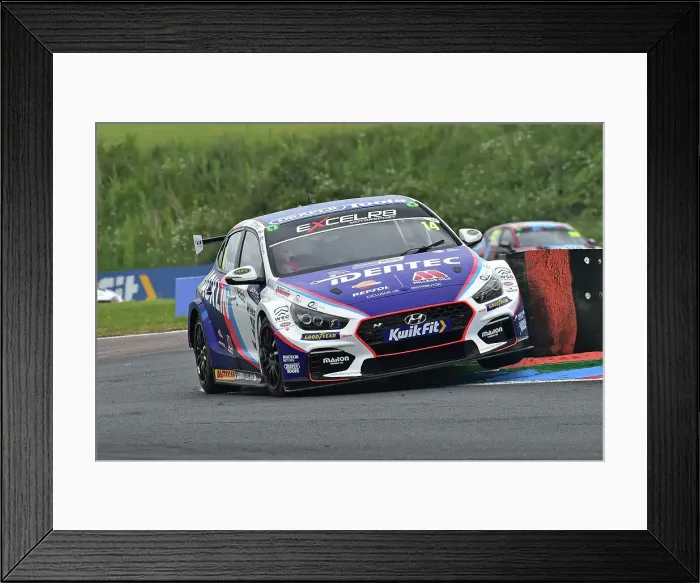 Framed Print : CM34 7797 Ronan Pearson, Hyundai i30N, Team Bristol Street Motors Framed Print : CM34 7797 Ronan Pearson, Hyundai i30N, Team Bristol Street Motors
