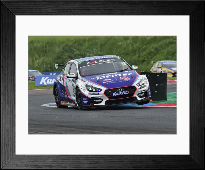 Framed Print : CM34 7831 Ronan Pearson, Hyundai i30N, Team Bristol Street Motors Framed Print : CM34 7831 Ronan Pearson, Hyundai i30N, Team Bristol Street Motors