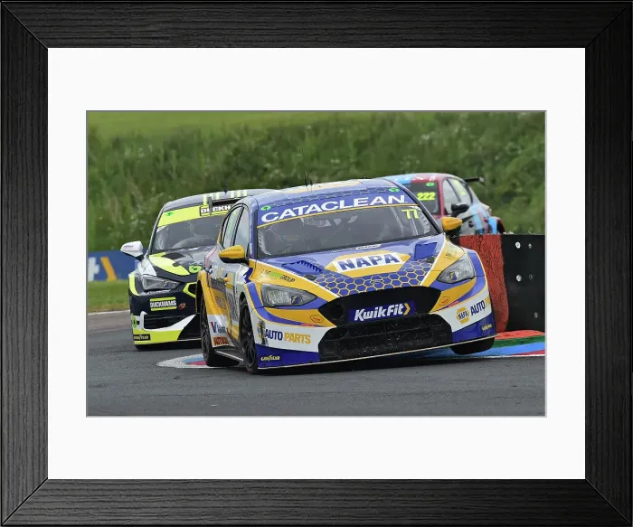 Framed Print : CM34 7833 Sam Osborne, Ford Focus ST, NAPA Racing UK Framed Print : CM34 7833 Sam Osborne, Ford Focus ST, NAPA Racing UK