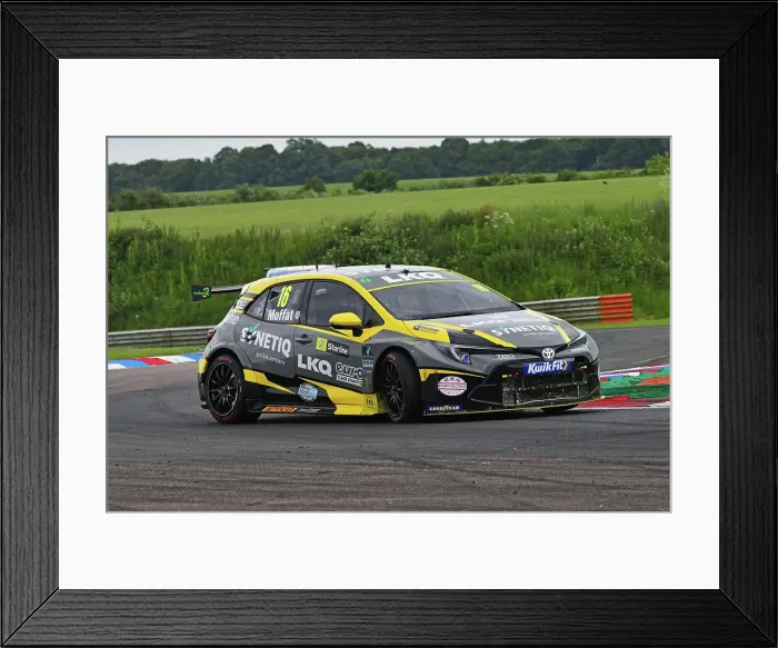 Framed Print : CJ14 0627 Aiden Moffat, Toyota Corolla GR Sport, LKQ Euro Car Parts with SYNETIQ Framed Print : CJ14 0627 Aiden Moffat, Toyota Corolla GR Sport, LKQ Euro Car Parts with SYNETIQ