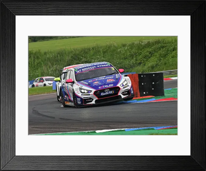 Framed Print : CJ14 0641 Tom Chilton, Hyundai i30N, Team Bristol Street Motors Framed Print : CJ14 0641 Tom Chilton, Hyundai i30N, Team Bristol Street Motors