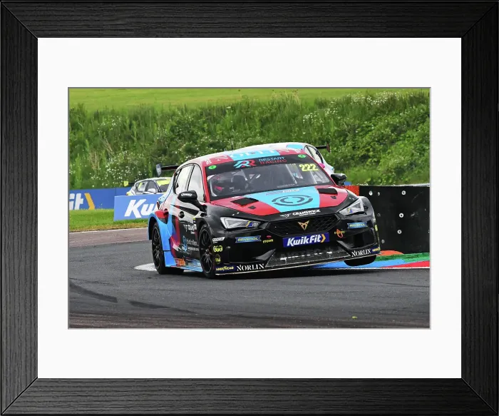 Framed Print : CJ14 0647 Chris Smiley, Cupra Leon, Restart Racing Framed Print : CJ14 0647 Chris Smiley, Cupra Leon, Restart Racing