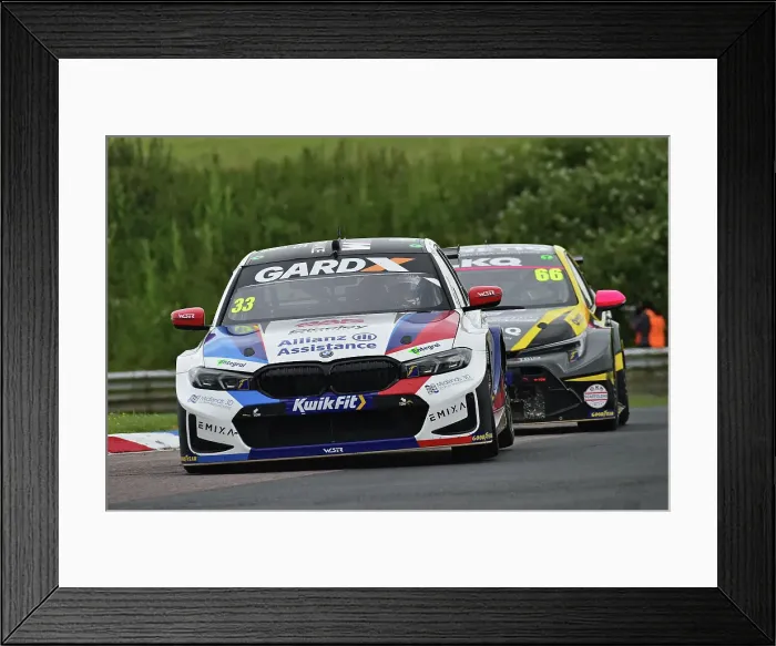 Framed Print : CM34 8266 Adam Morgan, BMW 330e M Sport, Team BMW Framed Print : CM34 8266 Adam Morgan, BMW 330e M Sport, Team BMW