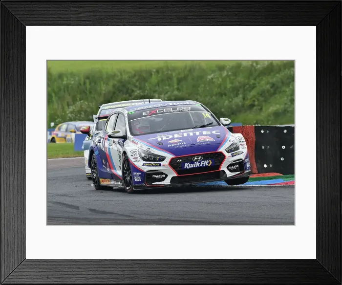 Framed Print : CM34 8294 Ronan Pearson, Hyundai i30N, Team Bristol Street Motors Framed Print : CM34 8294 Ronan Pearson, Hyundai i30N, Team Bristol Street Motors