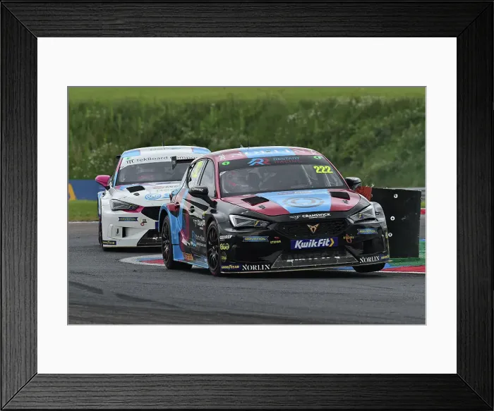 Framed Print : CM34 8301 Chris Smiley, Cupra Leon, Restart Racing Framed Print : CM34 8301 Chris Smiley, Cupra Leon, Restart Racing