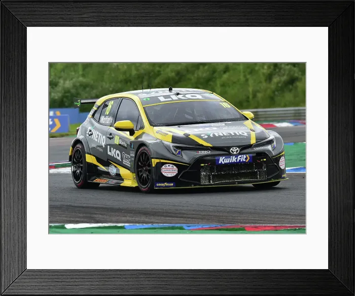 Framed Print : CM34 8303 Aiden Moffat, Toyota Corolla GR Sport, LKQ Euro Car Parts with SYNETIQ Framed Print : CM34 8303 Aiden Moffat, Toyota Corolla GR Sport, LKQ Euro Car Parts with SYNETIQ